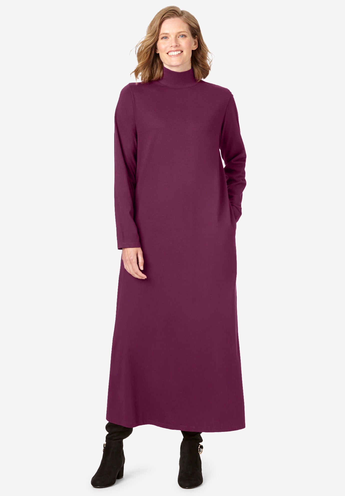Mockneck Dress image number 0