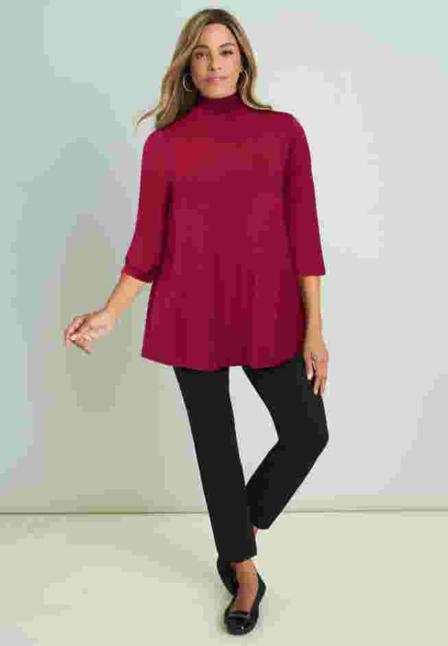 Mockneck Swing Tunic image number 2