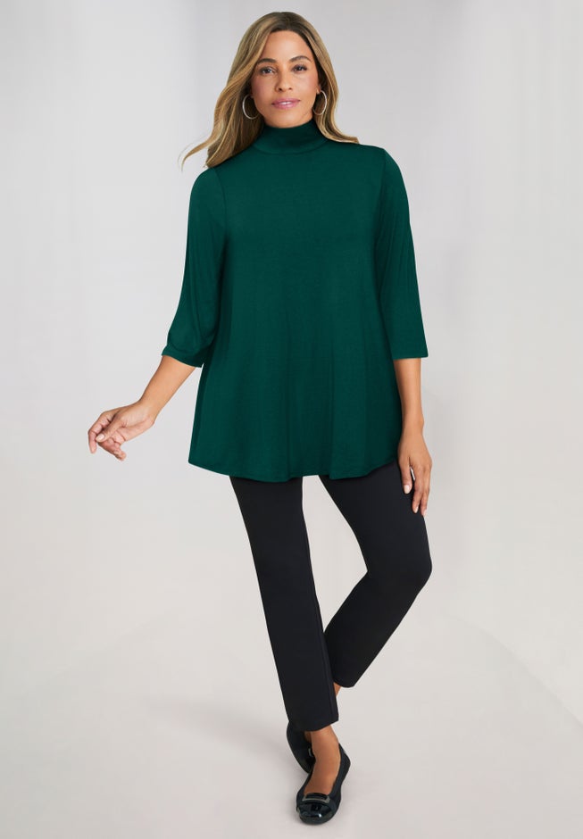 Mockneck Swing Tunic image number 0