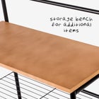 Entryway Coat Rack & Shoe Organizer image number 1