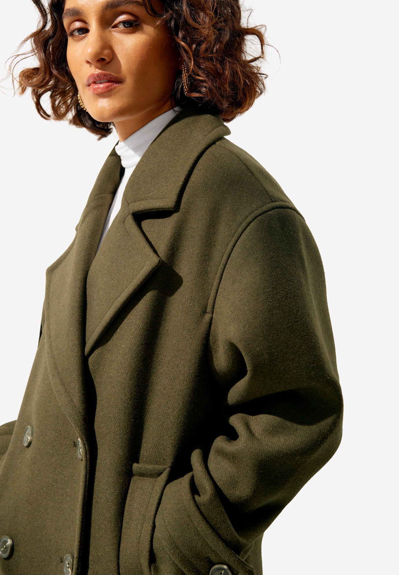 Double Breasted Peacoat image number 2