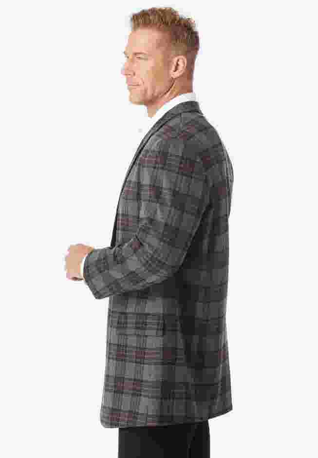 Ponte stretch knit blazer image number 2