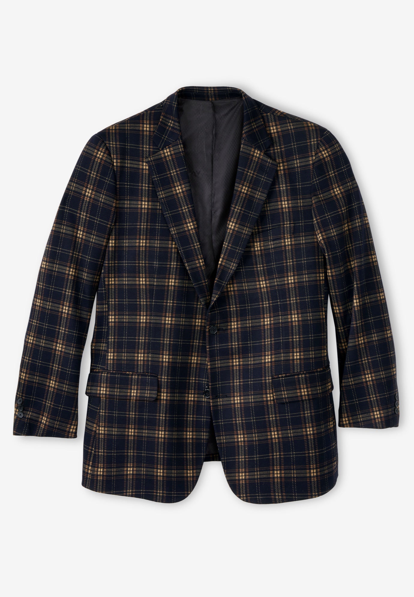 Ponte stretch knit blazer image number 0