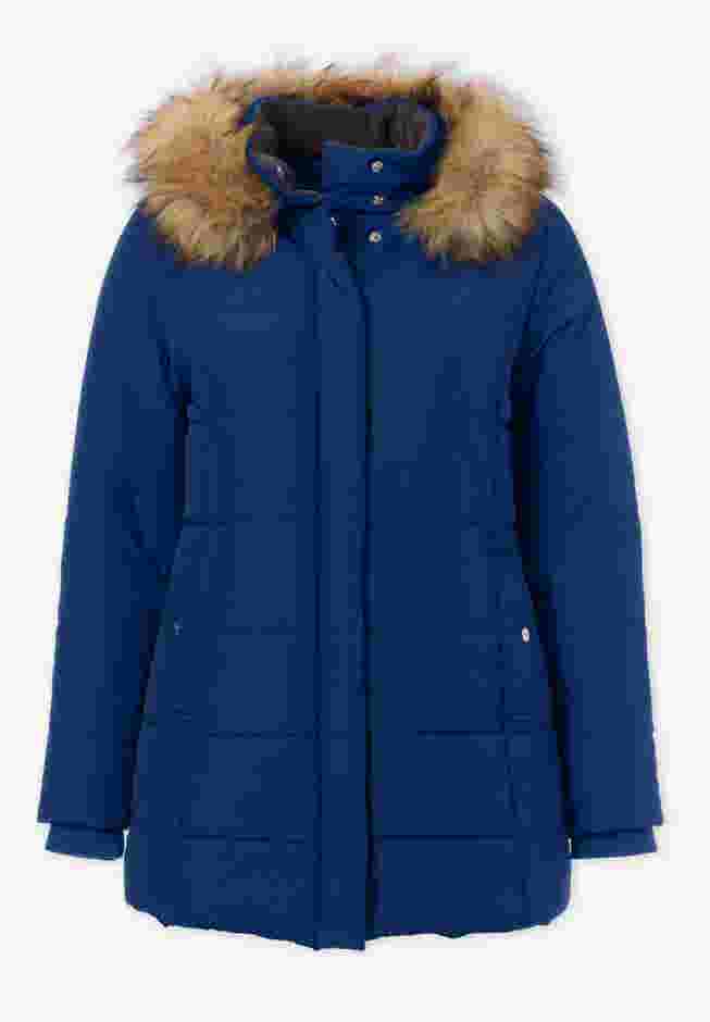 Classic Length Quilted Puffer Jacket image number 5