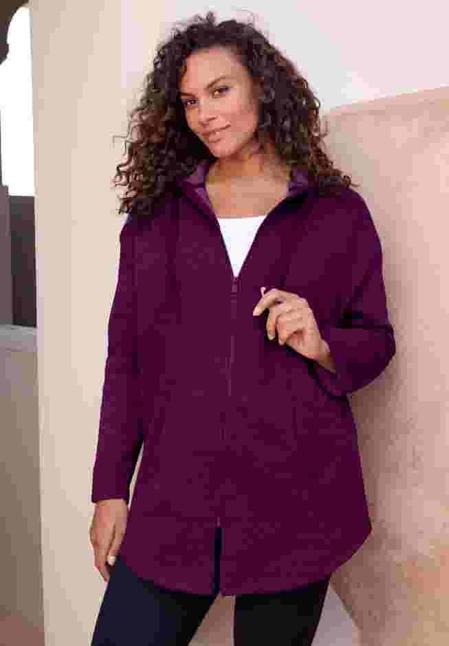 Fleece Zip Hoodie Sweatshirt image number 0