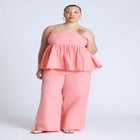 Peplum Cami Top image number null