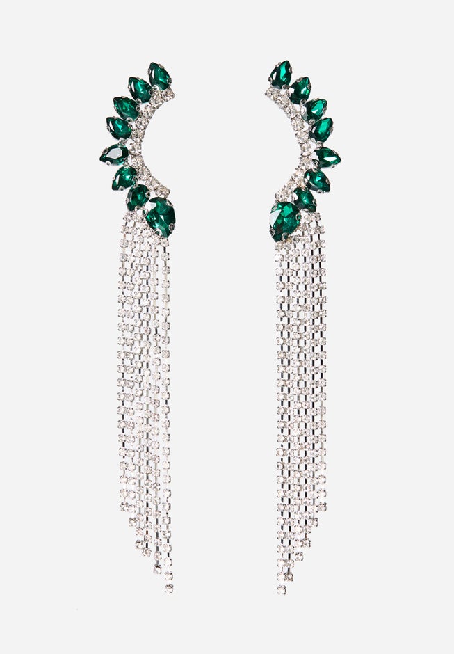 Rhinestone Ear Cuff image number null