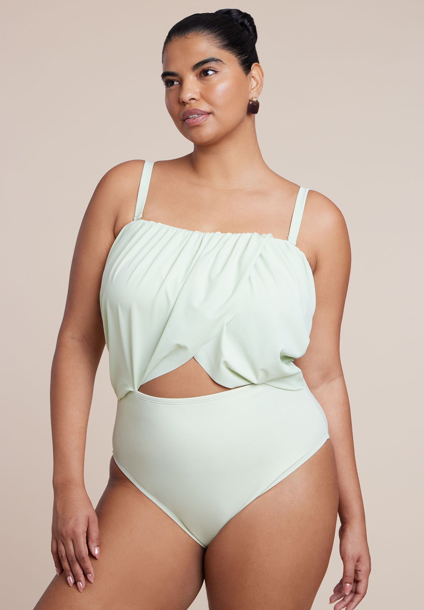 Crossover Strapless One Piece image number 5