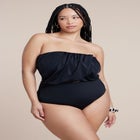 Crossover Strapless One Piece image number null