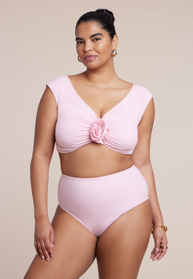 Off The Shoulder Rosette Top image number 2