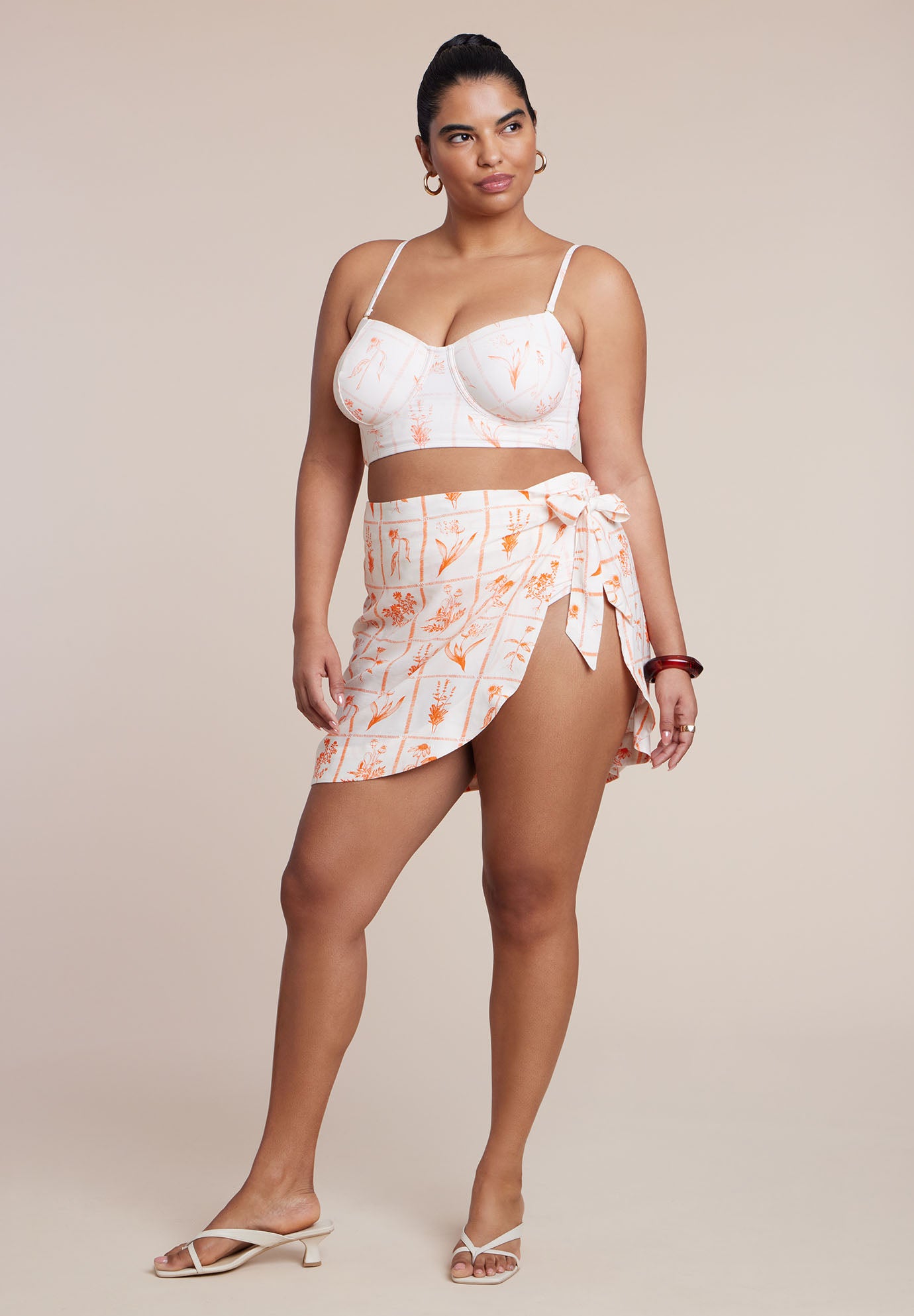 Bustier Swim Top image number 3