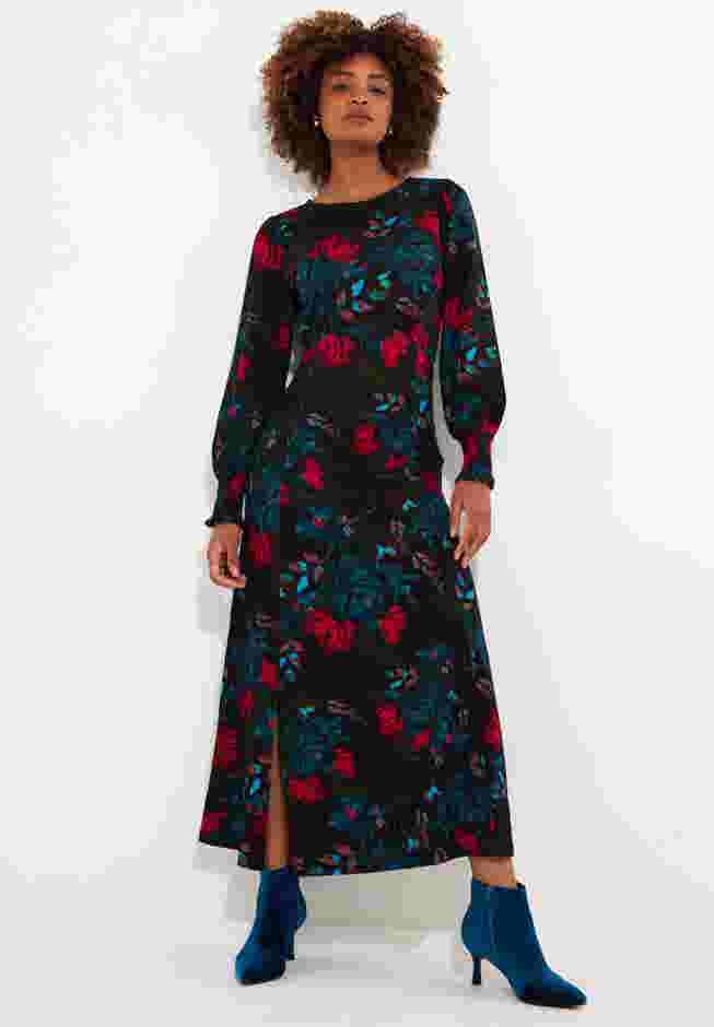 Stretch Knit Jersey Maxi Dress image number 0