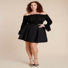 Flouncy Pleated Mini Skirt image number null