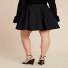 Flouncy Pleated Mini Skirt image number null
