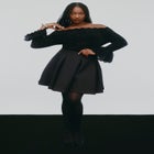 Flouncy Pleated Mini Skirt image number null