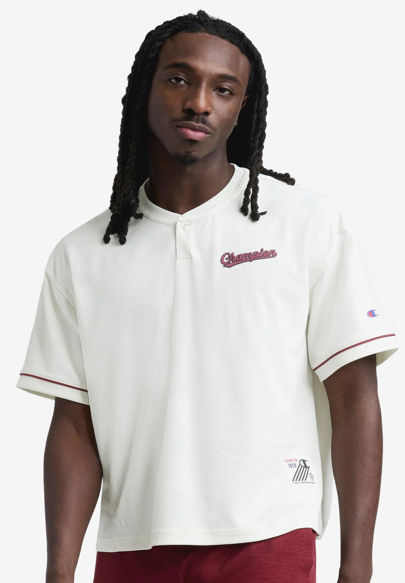 Champion&reg; Modern Retro Coaches Henley image number 0