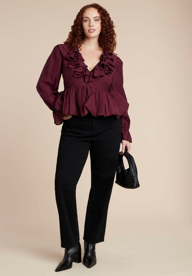 Romantic Ruffle Blouse image number 3