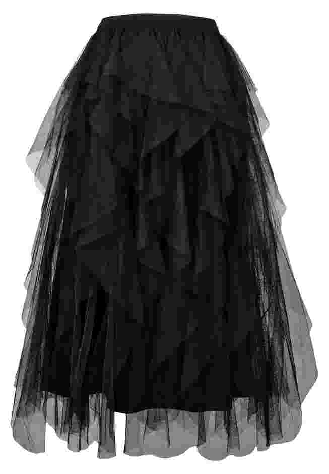 TULLE MIDI SKIRT image number 1