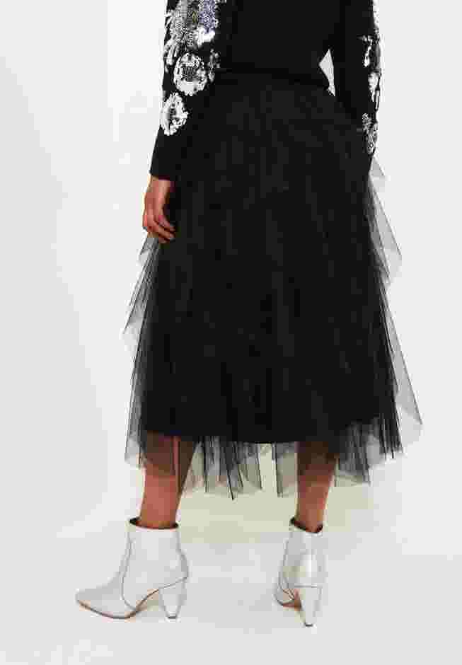 TULLE MIDI SKIRT image number 4