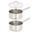 12-Piece Stainless Steel Cookware & Kitchen Tool Set image number null