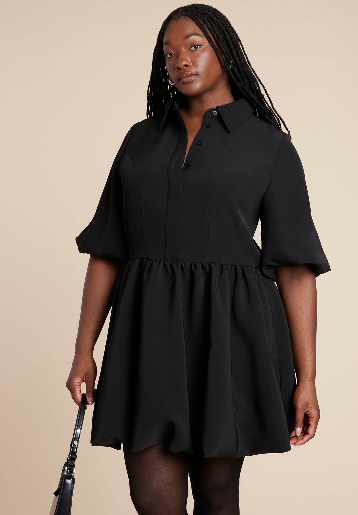 Collared Mini Dress image number 2