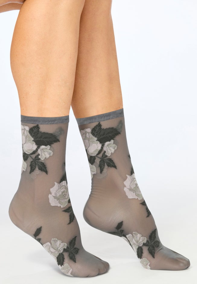 MeMoi&reg; Sheer Ankle Socks 2-Pack image number 3