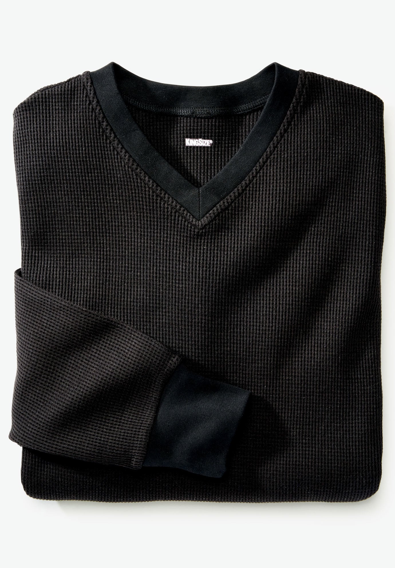 Heavyweight Thermal V-Neck Underwear Shirt image number 0