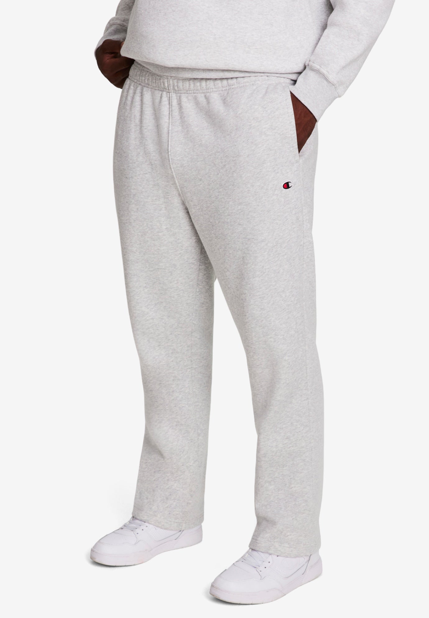 Champion&reg; Open Hem Powerblend Sweatpants image number 2