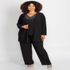 Embellished 3-Piece Pant Set image number null