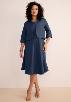 Plus Size Jacket Dresses | OneStopPlus Plus Size Jacket Dresses | OneStopPlus