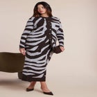 Intarsia Maxi Skirt image number null