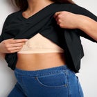 Built-In Bra V-Neck Short-Sleeve Tee image number 1