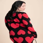 Heart Cropped Cardigan image number null