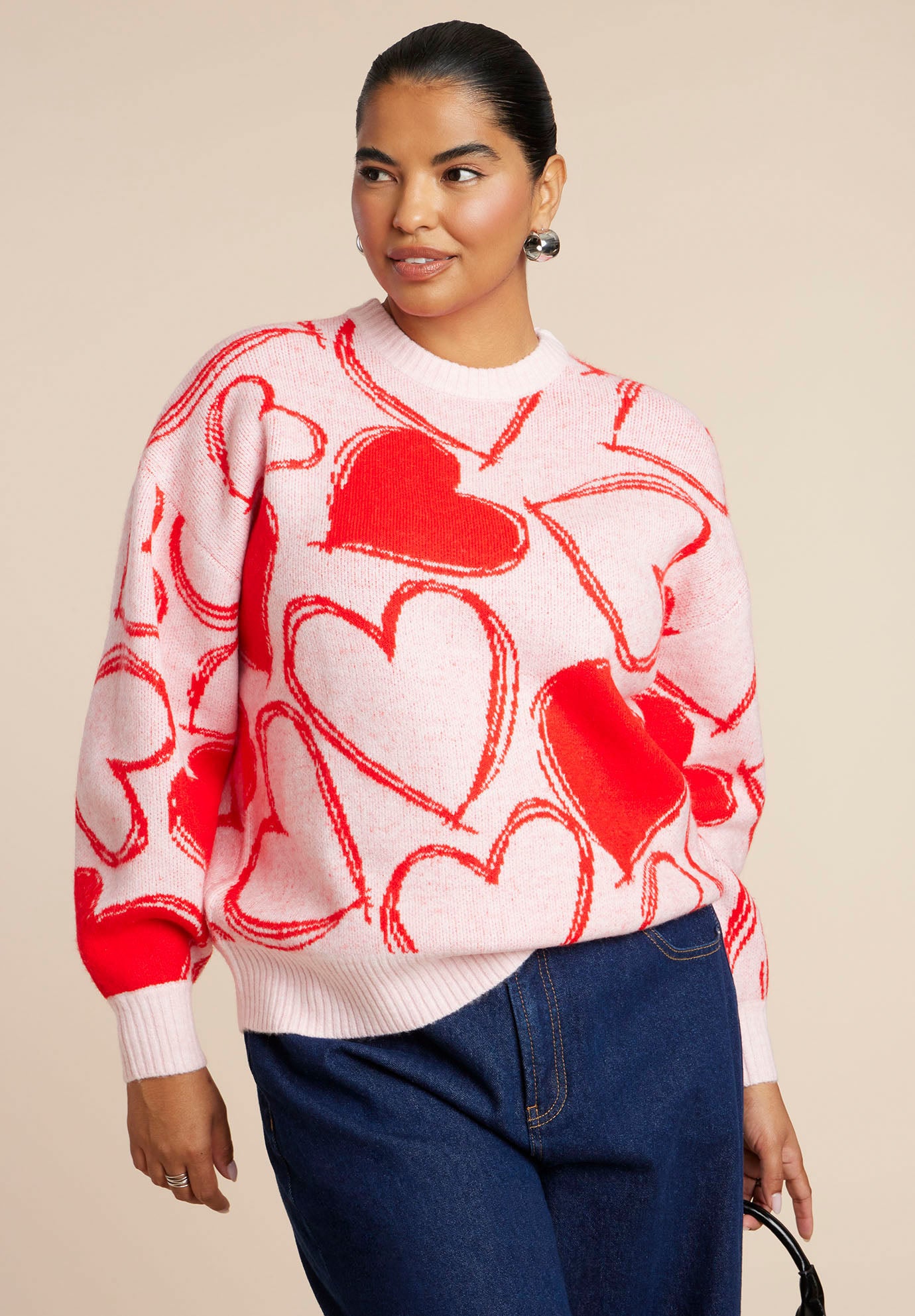 Scattered Heart Sweater image number 0