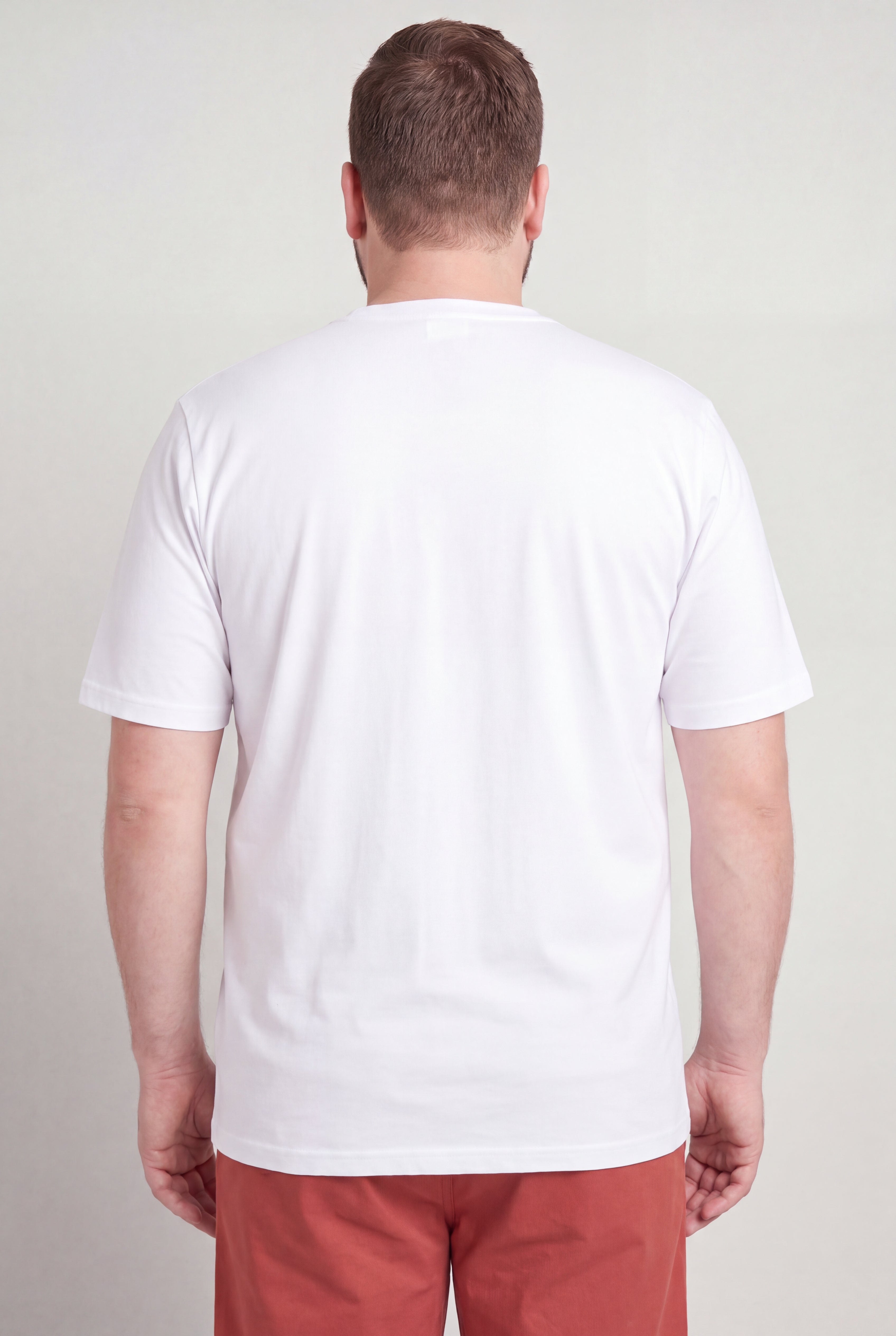 Shrink-Less&trade; Lightweight Crewneck T-Shirt image number 3