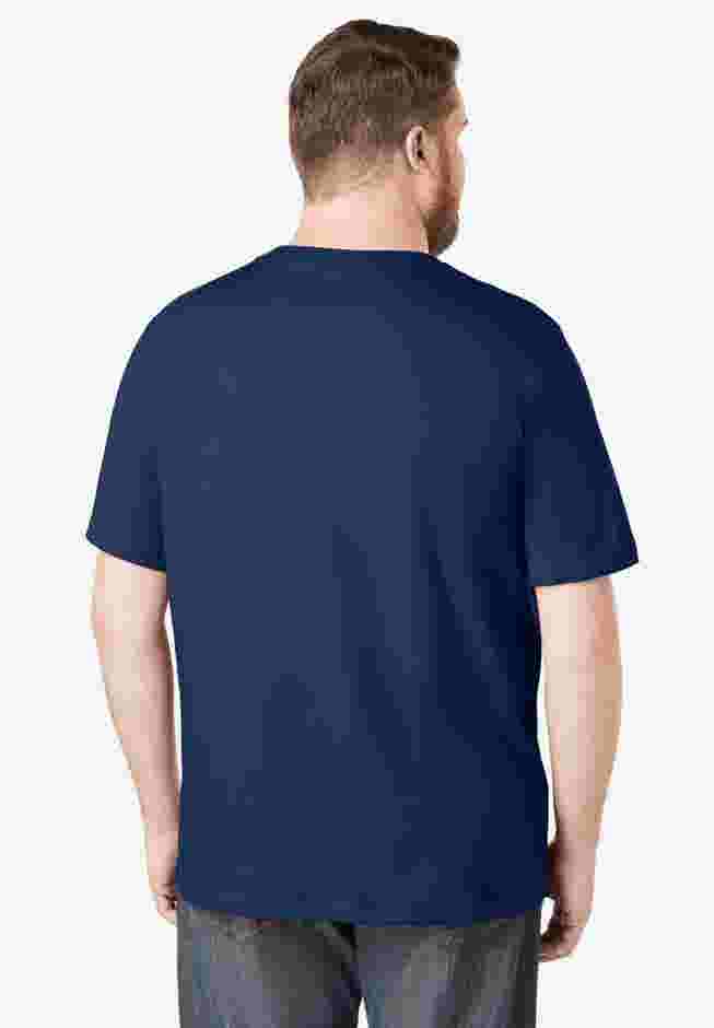 Shrink-Less™ Lightweight Crewneck T-Shirt image number 1