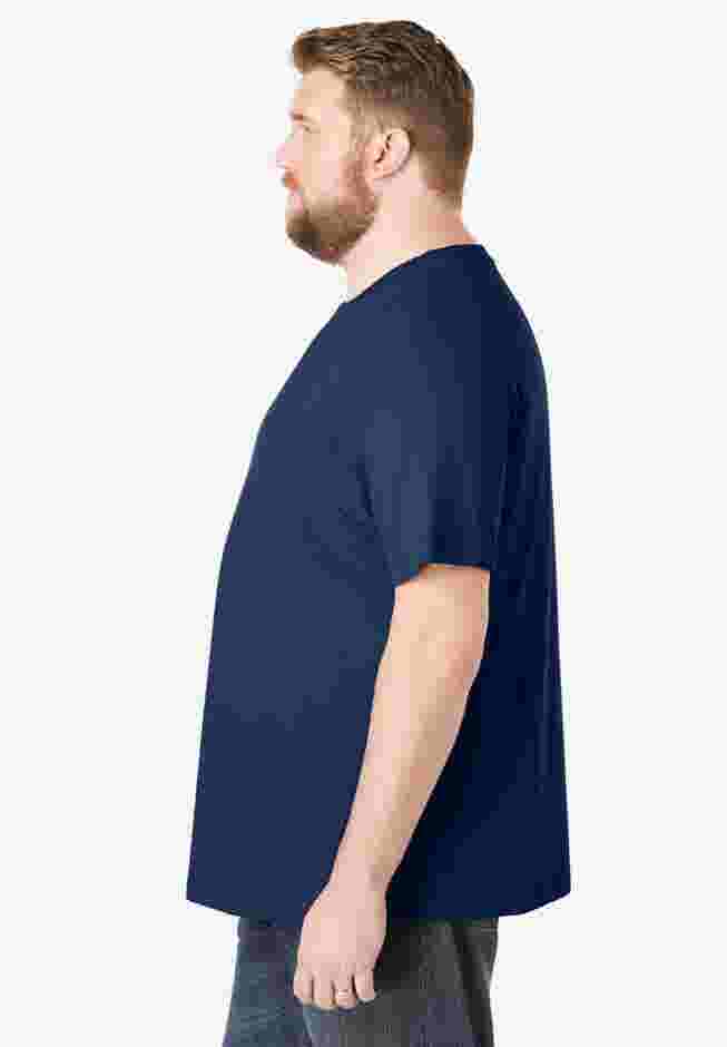 Shrink-Less™ Lightweight Crewneck T-Shirt image number 2