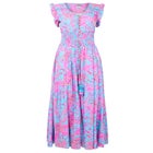 V-neck Ruffle Maxi Dress image number 5
