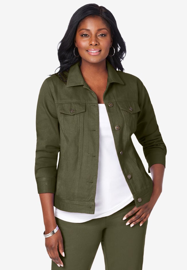 Classic Cotton Denim Jacket image number 1