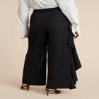 Wide Leg Pant With Drape image number null