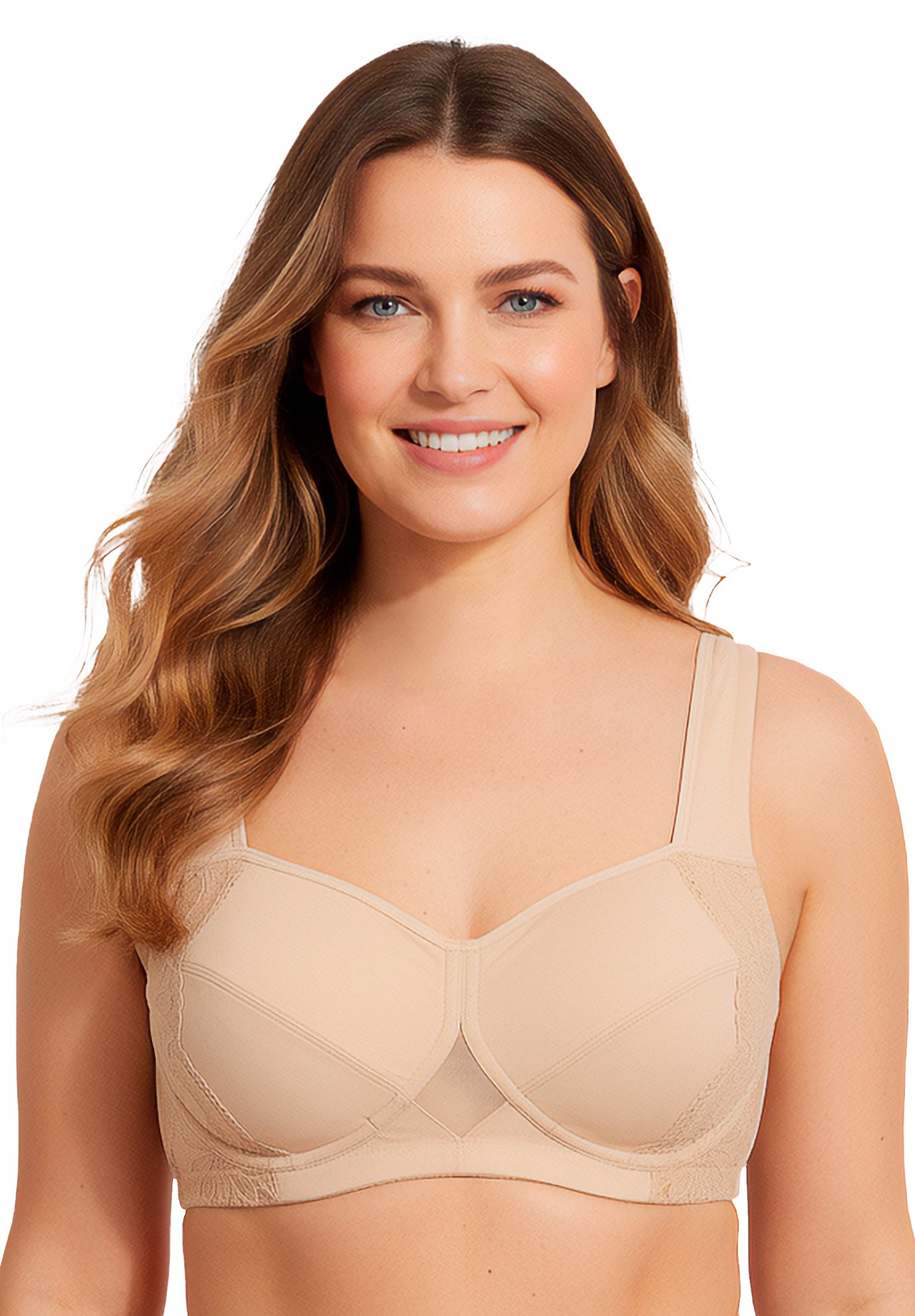 Full Coverage Side Wire Bra image number 0