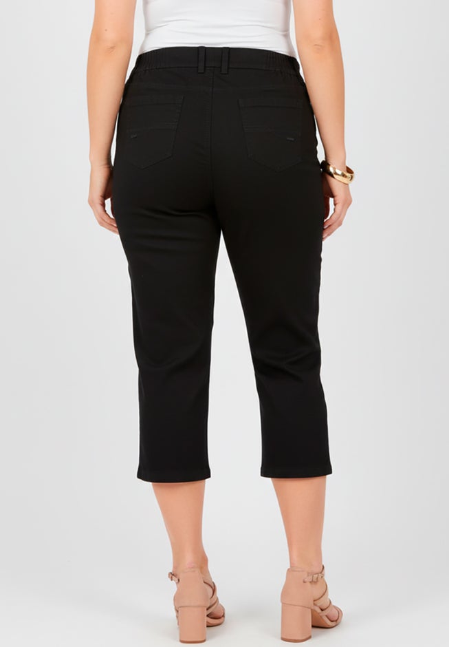 Right Fit&reg; Moderately Curvy Jean Capri image number 1