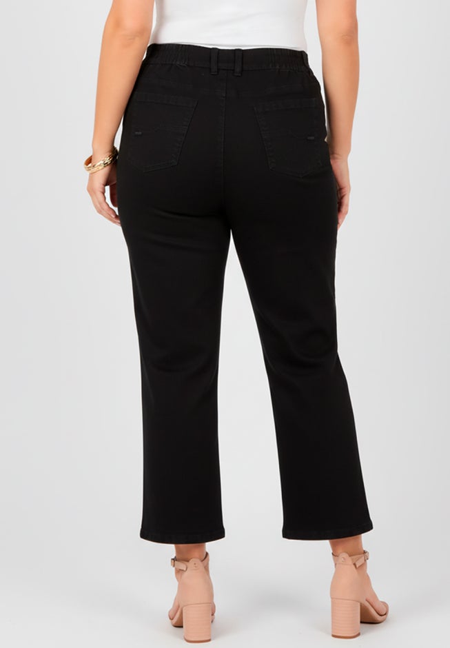 Right Fit&reg; Moderately Curvy Cropped Jean image number 1