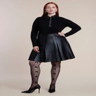 Sheer Bow Tights image number 0