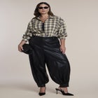 Faux Leather Balloon Pant image number 0