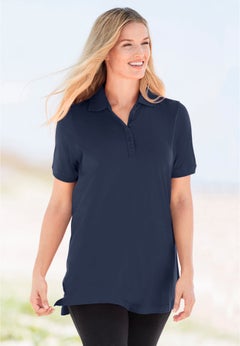 Perfect Short-Sleeve Polo Shirt