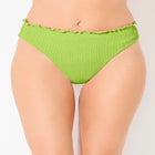 Crinkle Lettuce Trim Swim Brief image number null