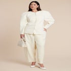 Rounded Barrel Leg Pant image number null