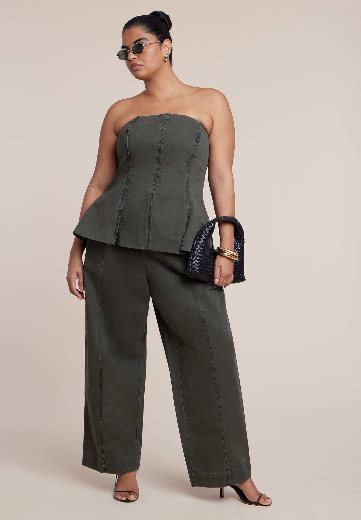 Twill Straight Leg Pant image number 2