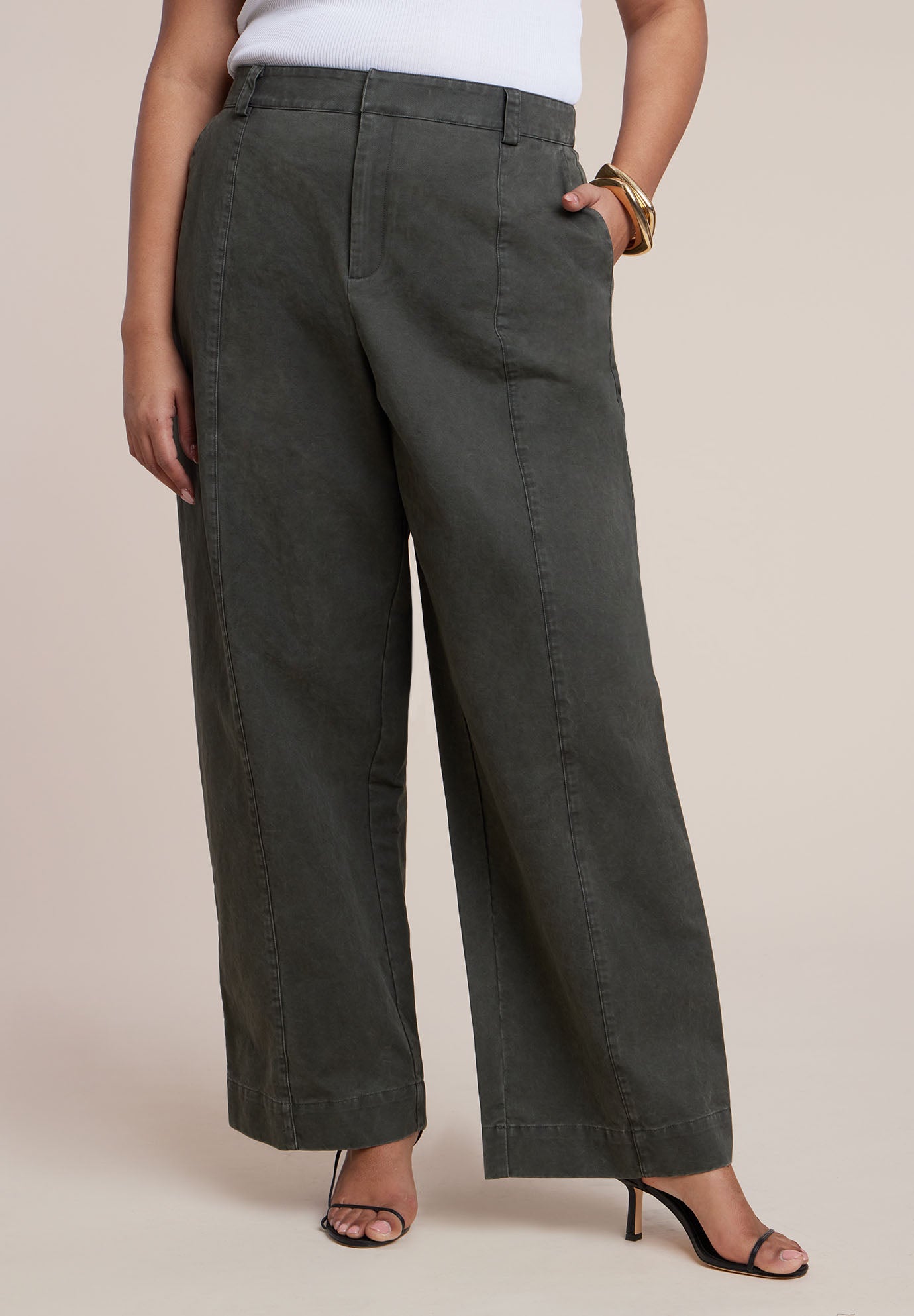 Twill Straight Leg Pant image number 0